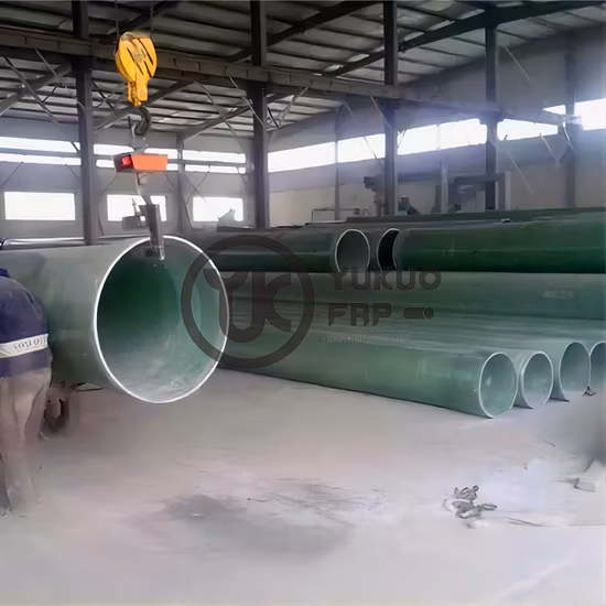 Tubo de cable subterráneo de fibra de vidrio FRP/GRP para transmisión de energía