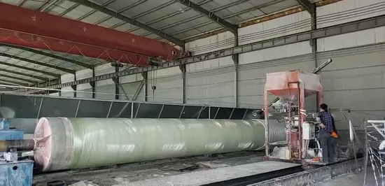 Tubo de fibra de vidrio de tubo GRP de desviación de agua de alta calidad de fábrica de China